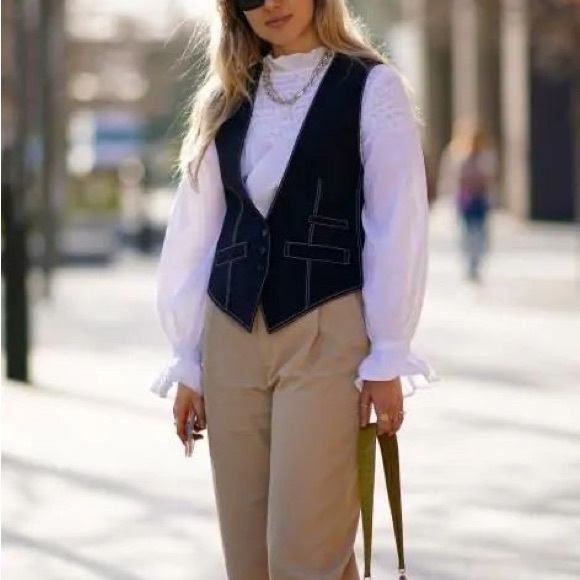 Linen Suit Vest - Picture 8 of 8